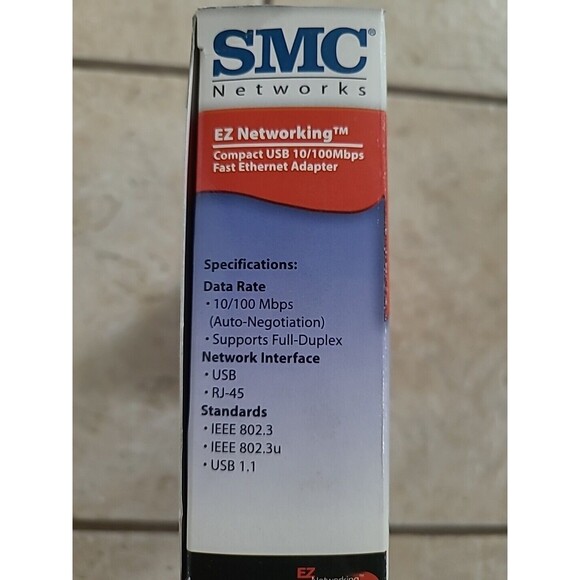 SMC Networks Compact USB  10/100Mbps Fast Ethernet Adapter - Picture 5 of 6
